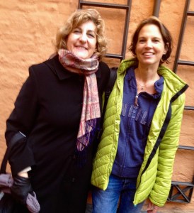 Vickie and Keren-Miriam at the end of a marvellously productive and meaningful four days in Flensburg that Keren-Miriam planned and coordinated.